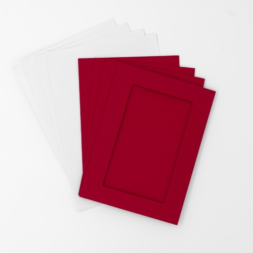 Rectangular aperture cards - aperture, a5