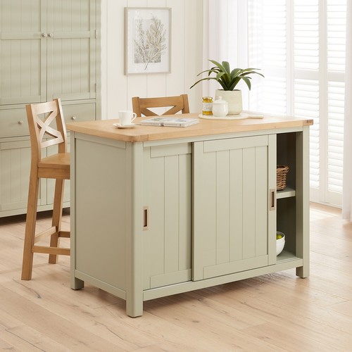 Marbury sage green kitchen - green,