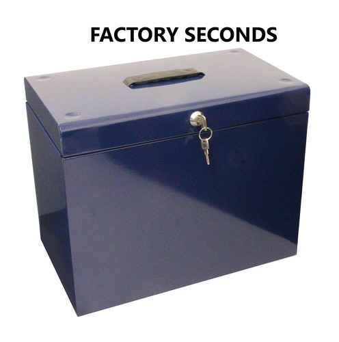 Metal blue file - file, filing