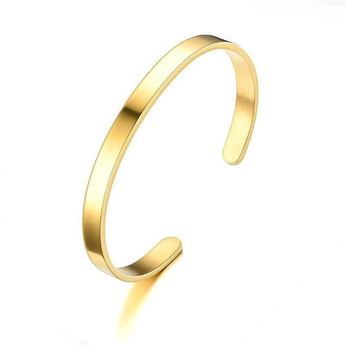 Mens black cuff bracelet - black,