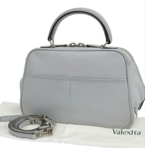 Valextra light gray leather - valextra,