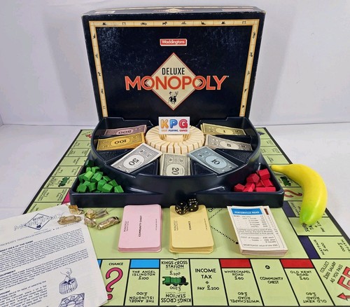 Vintage deluxe monopoly - deluxe,