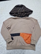 Fendi Kids Boys Hoodie – Fendi Monogram Hood 