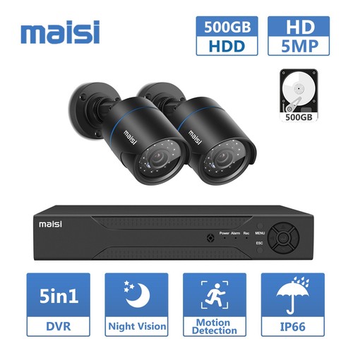 5mp 4ch hdmi dvr cctv - hdmi,