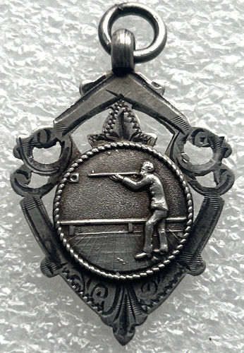 1921 sterling silver medal fob - sterling,