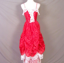 vintage 80s LOUD red & white