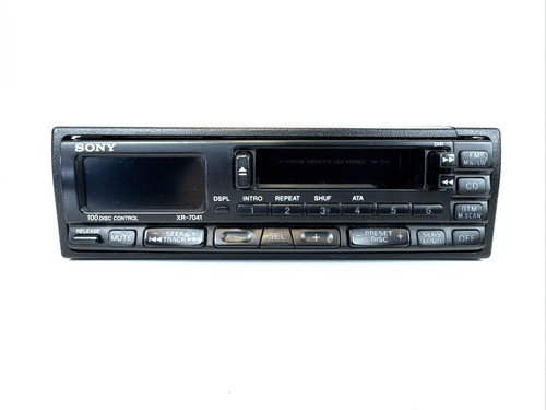 Sony xr7041 vintage car - sony,