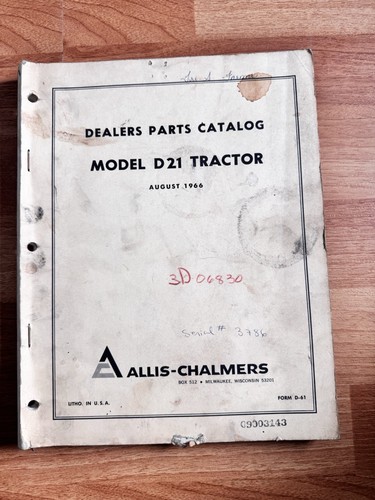 Allis chalmers d21 - allis-chalmers, tractor