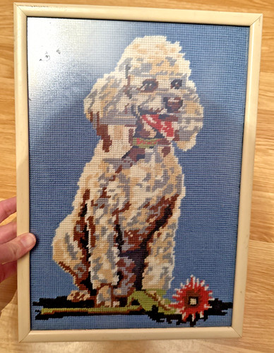 Vintage tapestry needlepoint - tapestry,