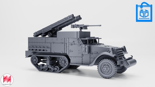 M2a1 half track triple - half-track, w