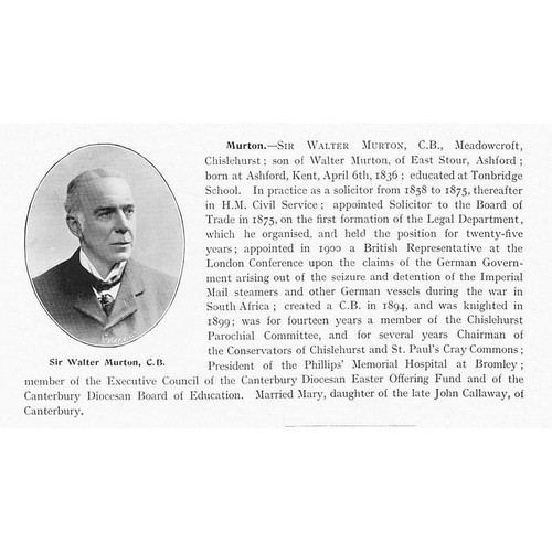 Sir walter murton - murton, of