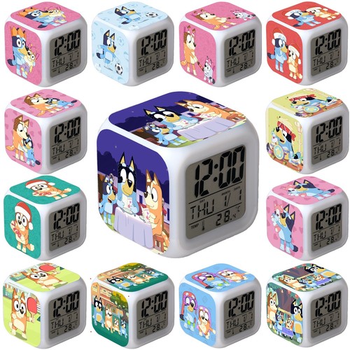 Dogs bluey bingo alarm clock - bingo,
