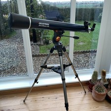 Celestron AstroMaster 90 Astronomy Telescope complete with Tripod &  Accessories