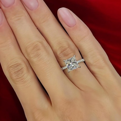 Diamond ring engagement - ring,