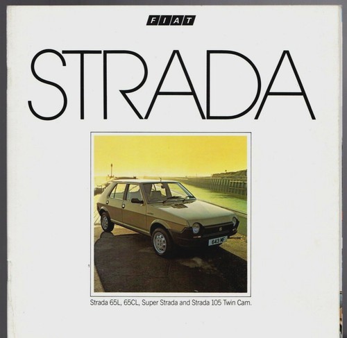Fiat strada 1982 market - fiat, uk