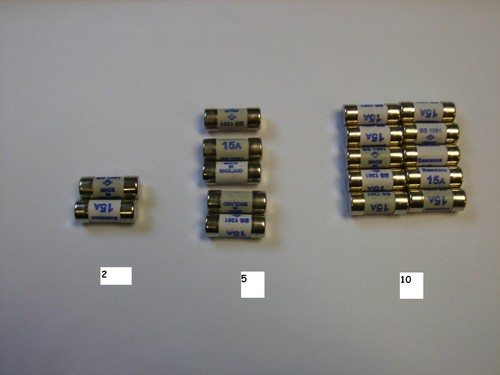 X 15 amp consumer - 5,