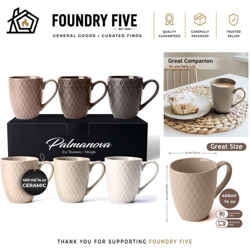 Set beige modern coffee - set,