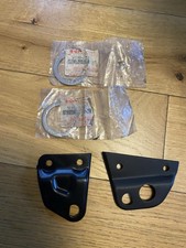 RGV VJ22 Parts , N And M Footrest Hangers Used . Genuine Fork Rings New