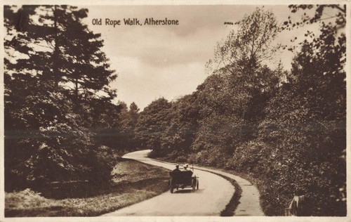 Old rope walk atherstone - old,