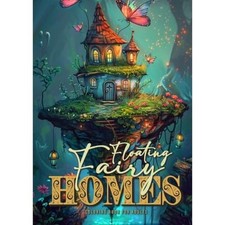 Floating Fairy Homes Coloring