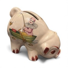 'Mr Pig' money box made by the