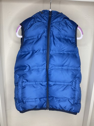 Next blue hooded puffer gilet - hooded,