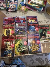 Bundle of Goosebumps books x10 Excellent collection