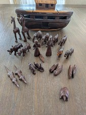 Vintage Hand Carved Wood