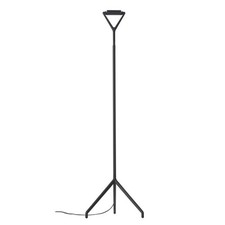Luce Plan Lola Floor Uplighter - Telescopic Black Body - 2 sets of Feet - Dimmer
