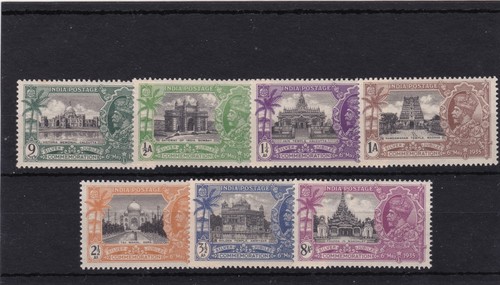 India 1935 silver jubilee set - india,