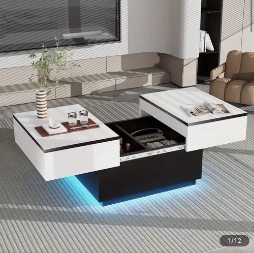 Modern coffee table with - modern,