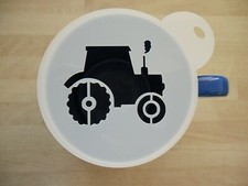 100mm tractor new design craft stencil and coffee stencil