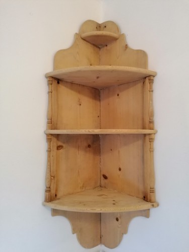 Pretty victorian pine hanging - pretty,