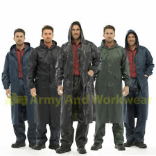 Mens Long Waterproof Hooded