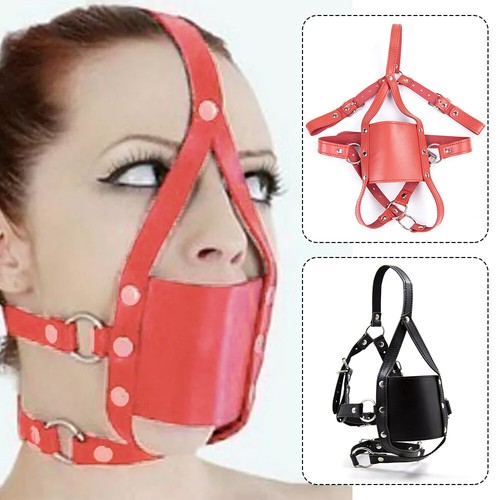 Faux leather head - head, harness