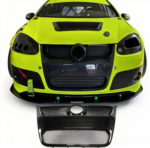 Real carbon front bumper - carbon,