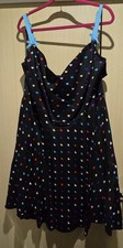 Hell Bunny True Love Mid Dress Size 26 6XL Vintage 50s Style Plus Size