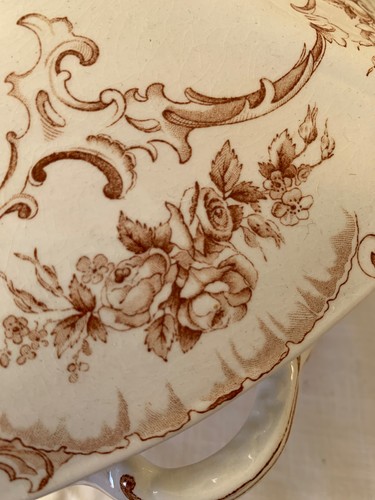 Antique ironstone brown - antique,