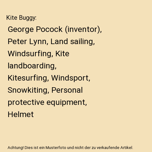 Kite buggy george pocock - kite,