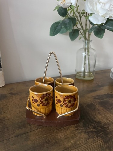 Vintage wyncraft teak egg - wyncraft, cup