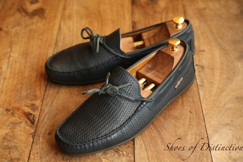 Russell bromley blue woven - &,