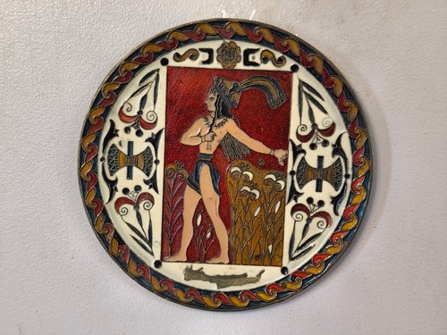 Vintage enamel brass - vintage,