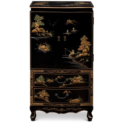 Seller hand painted black - hand-painted,