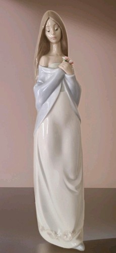 Nao lladro floral - nao, beauty