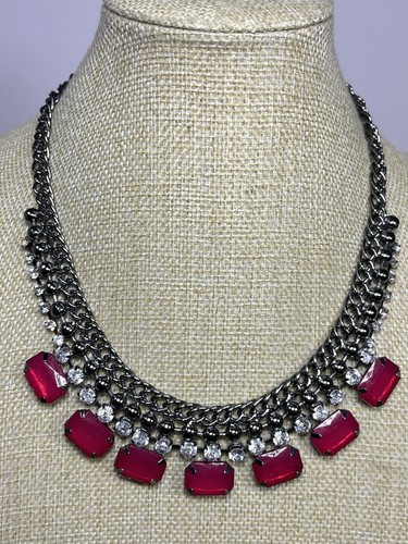 Statement bib necklace - bib,