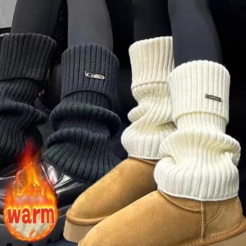Y2k knitted socks long - knitted,