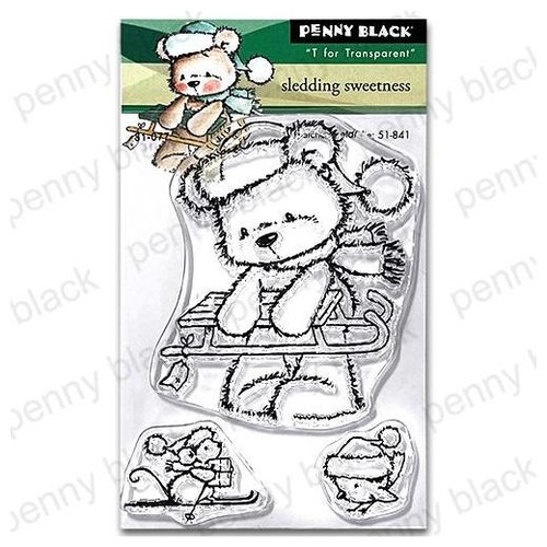 Penny black clear stamps - penny,