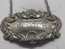 SCOTCH Decanter Label Solid