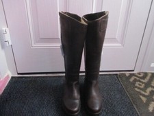Tuffa Norfolk Riding Boots Brown Standard Calf - Size: 37/4
