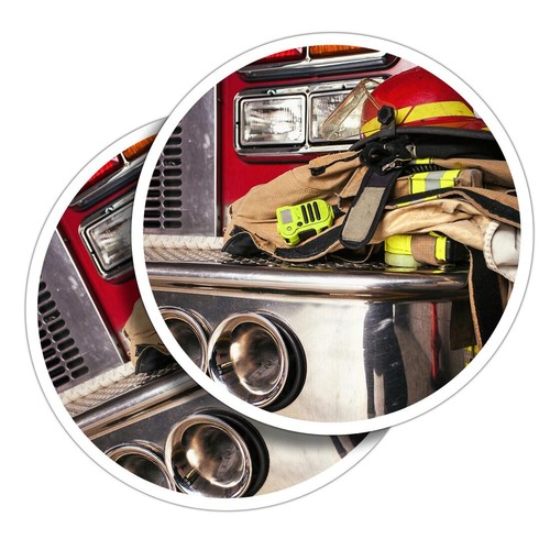 Vinyl stickers fireman - stickers,